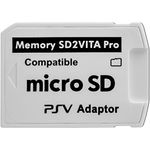 Aukuoy Ultimate Version SD2Vita 5.0 Memory Card Adapter for PS Vita PSVSD Micro SD Adapter, SD2Vita Convertor for PS Vita 1000 2000