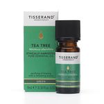 Tisserand Aromatherapy ,Tea Tree - Ethically Harvested Essential Oil ,Massage Oil, Aromatherapy Oil , Skin Oil, Oil For Diffuser , 100% Natural Pure Essential Oils ,9ml