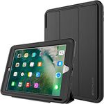 TECHGEAR D-FENCE Case fits New Apple iPad 9.7" (2018/2017) - Slimline Shock Proof Tough Rugged Protective Armour Defence Smart Case - Kids Schools Builders Workman Case for 5th & 6th Gen iPad 9.7"