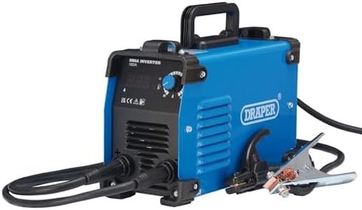 Draper 70029 MMA Inverter Welder, 180A Blue One Size