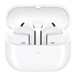 Samsung Galaxy Buds3 White with Galaxy AI, Wireless Earbuds, Noise Cancelling, Bluetooth, 360 Audio, 2 Year Extended Warranty (UK Version)