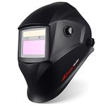 JALUWELD Auto Darkening Welding Helmet Adjustable Welding Mask Battery & Solar Powered Welders Helmet DIN9-13 Shade Welders Mask Arc Tig Mig Grinding