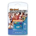 Transcend 128mb Compactflash Memory Card 128 MB Compact Flash Memory Card CF Type I