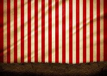 BELECO Circus Carnival Photography Backdrop Fabric 8x6ft Red and White Stripes Circus Tent Backdrop Evil Clowns Circus Carnival Themed Halloween Party Decor Baby Kids Adults Portrait Photo Props