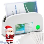 Mxmoonant Thermal Binding Machine for A4 A5 Letter Paper, 33mm Max Thickness, 3-Min Preheat, Compact Design with Cooling Rack, Includes 5 Thermal Covers – Ideal for Home Office School Projects