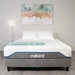 Milliard King Gel Memory Foam Mattress, 20cm High Density Foam, Medium Firm 150 x 200 x 20cm