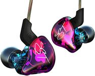 KZ ZST in Ear Monitor Headphone Hybrid Banlance Armature with Dynamic in-Ear Earphone 1BA+1DD Wired Earbuds HiFi Headset (Colorful Without Microphone)