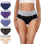 Senllori Women Cotton Underwear Hig