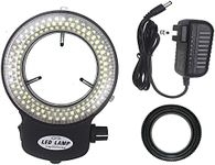 LED-144-ZK Black Adjustable 144 LED Ring Light Illuminator for Stereo Microscope (144 LED Ring Light)