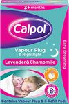 Calpol Vapour Plug Nightlight Lavender Chamomile 3+ Months (Orange Light)- Plug and 3 refills