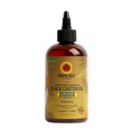 Jamaican Black Castor Oil | Rich in Vitamin E, Omega Fatty Acids & Minerals | For Hair Growth Oil, Skin Conditioning, Eyebrows & Eyelashes (237ml- Pet Bottle)
