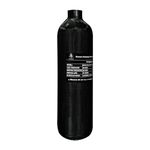 TUXING 4500Psi Carbon Fiber Air Tank 1.1L 67Cu in 1100cc Pcp HPA Bottle, Gas Cylinder, Sacuba Tank, Paintball Hunting for PCP Air Rifle Gun Daystate and FX Thread M18 * 1.5