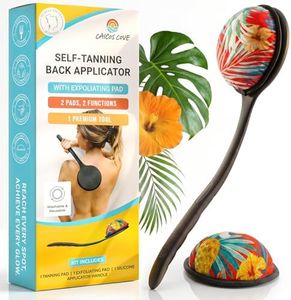 Self Tanner Applicator, includes Exfoliating Pad & Extra Soft Tanner Pad