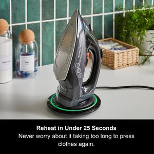 Morphy Richards Cordless Steam Iron – EasyCHARGE, Lightweight