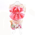 Dogloveit Japanese Kimono Style Costume Dog Clothes for Puppy Cat,Pink,Small