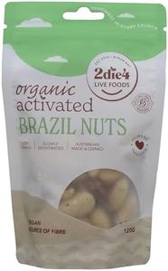 2Die4 Live Foods Activated Organic Brazil Nuts 120g