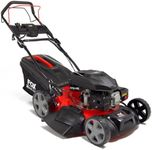 20" / 51cm Petrol Lawn Mower Turbo Suction Self-Propelled Electric Start Fox 4 Blades Quad Cut 196cc 60L Collection Bag 20 inch Lawnmower - 2 Years Warranty