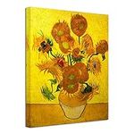 Wieco Art Abstract Flowers Giclee C