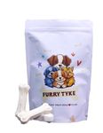 Furry Tyke Raw Hide Bone/Chew 4 Inch for Dogs (1000 Grams)