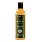 Jiva Massagol Oil 120ml | 100% Ayurvedic Formula | Reduces Muscular Stiffness & Pain | Rejuvenates Nervous System | Enhances Blood Circulation, And Prevents Sagging Skin & Wrinkles (Pack Of 1)