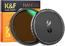 K&F Concept 67mm Variable ND2-32 Filter with Cap, Adjustable ND2~ND32 Neutral Density ND Filter Cover Kit (Nano-X Series)