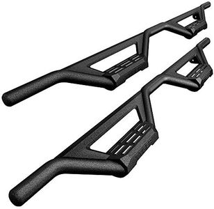 Tyger Auto TG-LD2T60048 Tyger Lander Drop Step Running Boards Compatible with 2005-2020 Toyota Tacoma | Double Cab Only | Textured Black | Nerf Bars