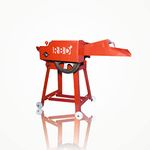 RBD Heavy-Duty Chaff Cutter with Motor| Livestock Feed| Powerful & Efficient| Electric Chaff Cutter RBD Durable Chaff Cutter for Agriculture