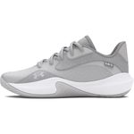 Under Armour Unisex-Adult Lockdown 7 Low Sneaker, (101) Halo Gray/Distant Gray/Halo Gray, 13 Women/11.5 Men