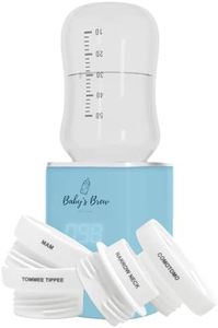 The Baby’s Brew 3.0 Portable Bottle Warmer Adapter Set, Breastmilk, Formula & Water Warmer, Smart Sensor Technology, Leak-Proof, Travel-Friendly, BPA-Free, | Single Warmer with 4 Adapters