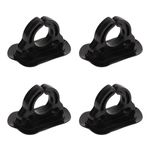 4 Pcs Kayak Oar Clips,Plastic Paddle Holder for Inflatable Boat, Kayak Paddle Rubber Clips,for Rubber Boats, Inflatable Boats