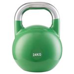 B Fit Competition Kettlebell – Professional Grade Kettlebell for Fitness, Weightlifting, Core Training – Durable and Strong Design Available in 7 Weight Option (24)