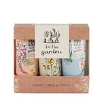 Heathcote & Ivory In The Garden Hand Creams Trio in Gift Box | Shea Butter & Essential Oils | Cruelty Free & Vegan Friendly | Travel Friendly Sizes | 3 x 30ml