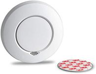 SEBSON Wireless Smoke Heat Alarm GS559A incl. magnetic pads, interlinked GS412, optical Smoke Detector, replaceable Battery included, DIN EN 14604
