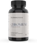 BioImmersion Chromium Bio-Organic with Beet – 60 Vegetarian Capsules, Trivalent Chromium with Niacin & Organic Red Beet Root, Vegan, Gluten-Free