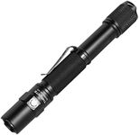 ThruNite Archer 2A V3 LED Handheld Flashlight 450 Lumens Portable EDC AA Flashlight with Lanyard, IPX8 Water-Resistant Dual Switch Outdoor Light EDC Gear for Hiking, Camping, Everyday Carry Use - NW