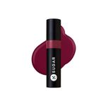 SUGAR Cosmetics Partner In Shine Transferproof Glossy Lipstick | Lasts upto 24hrs | Transferproof & Smudgeproof - 3ml - 13 Mulberry Merlot