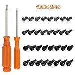 FandWay 4Set x 8Pcs Video Ring Doorbell Replacement Security Screws and Screwdriver (T15 + T6) Kit for Ring doorbell & Ring doorbell 2 & Ring doorbell pro.