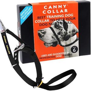 Canny Collar - The Head Collar for Dog Training and Walking, Simple and Effective Help with Dog Training and Helps to Stop Dogs from Pulling on The Lead, headcollar for Dog Walking - Black