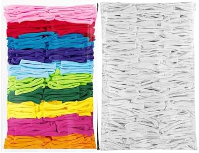 DNPHRPY 1400psc White Colorful Loom Loop