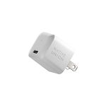 Native Union Fast GaN Charger PD 30W – Ultra-Compact Power Delivery Enabled USB-C Charger – Made of Recycled Materials – for MacBook Air, iPads, iPhones, Pixel, Galaxy & Other Type-C Devices (White)