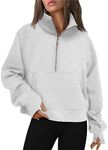 AUTOMET Womens Sweatshirts Half Zip