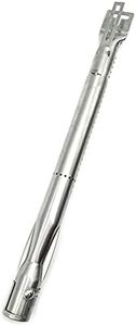 ADJUSTABURNER Gas Grill Burner Universal Stainless Steel Tube Extends from 14" to 19" BBQ Replacement Parts for Nexgrill, Brinkmann, Dyna-Glo, and Most Gas Grill Models