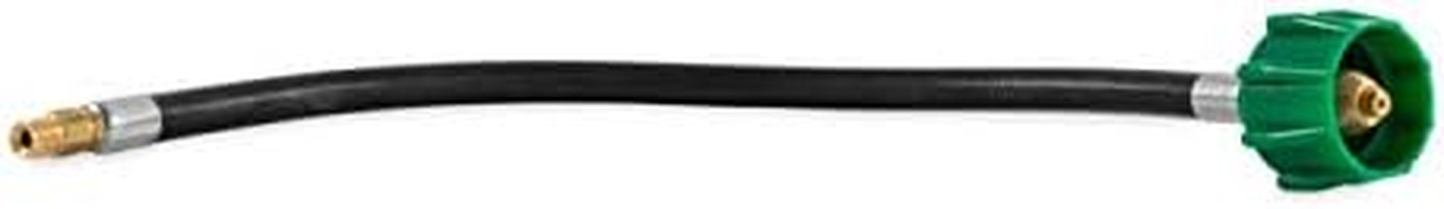 Camco 15" Pigtail Propane Hose Connector, Connects Propane Cylinder to a RV or Trailer Propane Regulator, Provides Thermal Protection and Excess Flow Protection (59065)