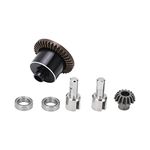 RC Car Differential Gear Set, Aluminum Alloy 1/18 RC Differential Cup Compatible for WL A959 A979 A969