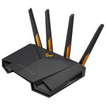 ASUS TUF Gaming AX3000 V2 Dual Band WLAN Combinable Router (Tethering as 4G and 5G Router Replacement, WiFi 6, up to 3000 Mbps, Mobile Game Mode, 2.5Gbps Port, AiMesh, AiProtection Pro)