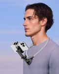 MARTVSEN Neck Phone Holder for Recording - POV/Vlog Phone Holder, Hands Free Selfie Neck Phone Holder Mount Chest Video Filming for iPhone 16 15 14 13 Android Phones GoPro DJI, NO Magnetic Version