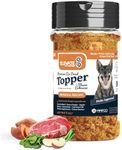 100% Human Grade - Dog Food Toppers for Picky Eaters - Air Dried, All Natural, USA Grass Fed Beef - Limited Ingredient, Grain Free - Seasoning, Meal Mixer, Dog Food Toppers for Dry Food – Beef