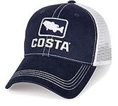 Costa Del Mar Trucker Hat, Navy + W
