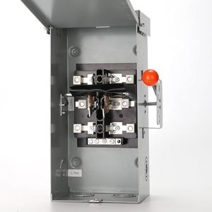 100A Generator Transfer Switch,24000W General-Duty Double-Throw Safety Switch,120/240-Volt Transfer Switches,Stronger Stability Manual Transfer Switches,NEMA 3R Standards for Outdoor and Indoor