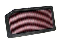 K&N Engine Air Filter, Washable and Reusable: 2006-2014 Honda Ridgeline V6 33-2323, Heather Red